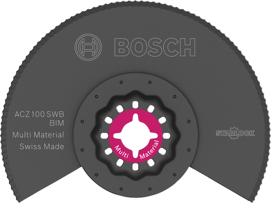„Bosch Starlock ACZ100SWB“ daugiafunkcis pjūklo diskas.