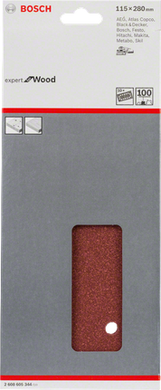 „Bosch C430“ šlifavimo lapeliai, 115 × 280 mm, 10 vnt. pakuotėje.