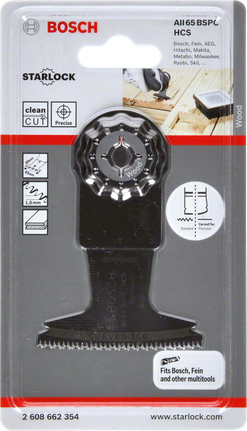 „Bosch HCS“ įgilinamo pjūklo diskas, 65 mm.