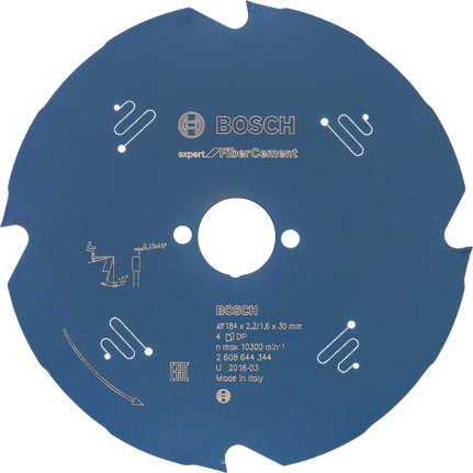 Bosch Expert FiberCement pjovimo diskas 184x30 mm.