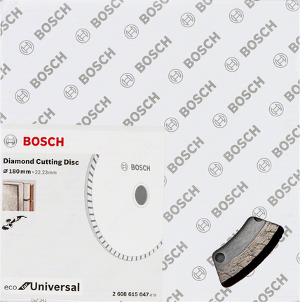 „Bosch“ deimantinis pjovimo diskas universalioms medžiagoms.