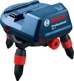 „ Bosch RM 3“ priedas su reguliuojamo ilgio trikojo kojelėmis.