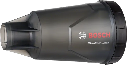 „Bosch“ dulkių surinktuvas su mikrofiltrų sistema, juodas.