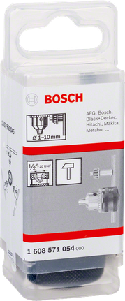 „Bosch“ 1–10 mm raktinis griebtuvas.