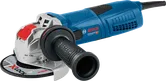 „Bosch GWX 13-125 S“ kampinis šlifuoklis su „X-LOCK“ sistema.