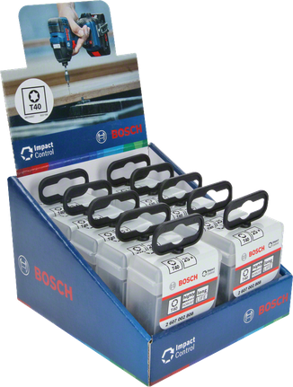 Bosch smūginis T40 25 mm 25 vnt. dėžutė.