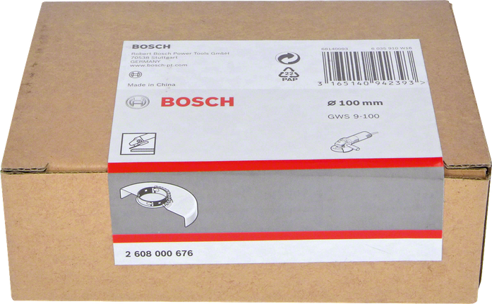 „Bosch“ šlifavimo apsauga 100 mm.