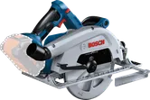 „Bosch GKS 18V-68 C“ akumuliatorinis diskinis pjūklas medienos pjovimui.