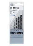 „Bosch“ 5 dalių „PointTeQ HSS“ šešiakampių grąžtų rinkinys, 2–6 mm.