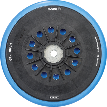 „Bosch EXPERT“ daugiaskylis šlifavimo padas, 150 mm kietas.