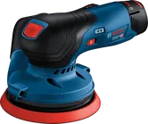 Akumuliatorinis ekscentrinis šlifuoklis „ Bosch GEX 12V-125“.