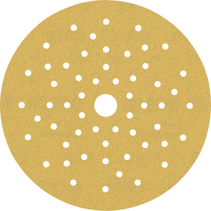 „Bosch EXPERT C470“ 150 mm švitrinio popieriaus diskas su keliomis skylutėmis.
