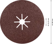 „Bosch EXPERT R781 Prisma“ keramikinio pluošto diskas, 180 mm, grūdėtumas 60.