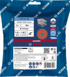 „Bosch EXPERT R782 Prisma Ceramic X-LOCK“ pluošto diskas 115 mm G80.