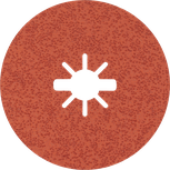 „Bosch X-LOCK“ pluošto diskas, 125 mm, grūdėtumas 36.