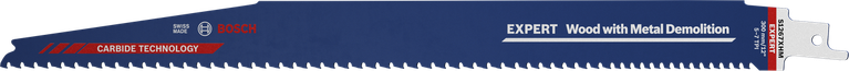 „Bosch EXPERT“ medienos ir metalo griovimo pjūklo diskas.