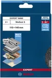 „Bosch EXPERT N880“ vilnos šlifavimo padas, vidutinio kietumo, S 115 x 140 mm, skirtas įvairiems paviršiams šlifuoti.