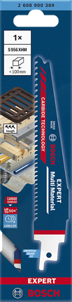 „Bosch EXPERT Multi Material S 956 XHM“ kietmetalio tiesinio pjūklo diskas.