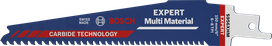 „Bosch EXPERT Multi Material“ karbido tiesinio pjūklo diskas.
