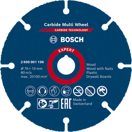 „EXPERT Carbide Multi Wheel“ pjovimo diskas