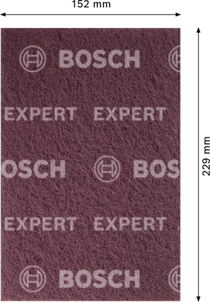 „Bosch EXPERT N880“ vilnos padas, labai smulkus A spalvos, kaštoninės spalvos.