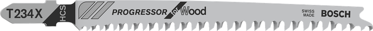 „Bosch T234X Progressor for Wood“ siaurapjūklio ašmenys.