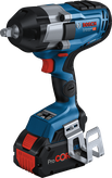 „Bosch GDS 18V-1000 C“ akumuliatorinis smūginis veržliasukis, maks. 1000 Nm sukimo momentas.