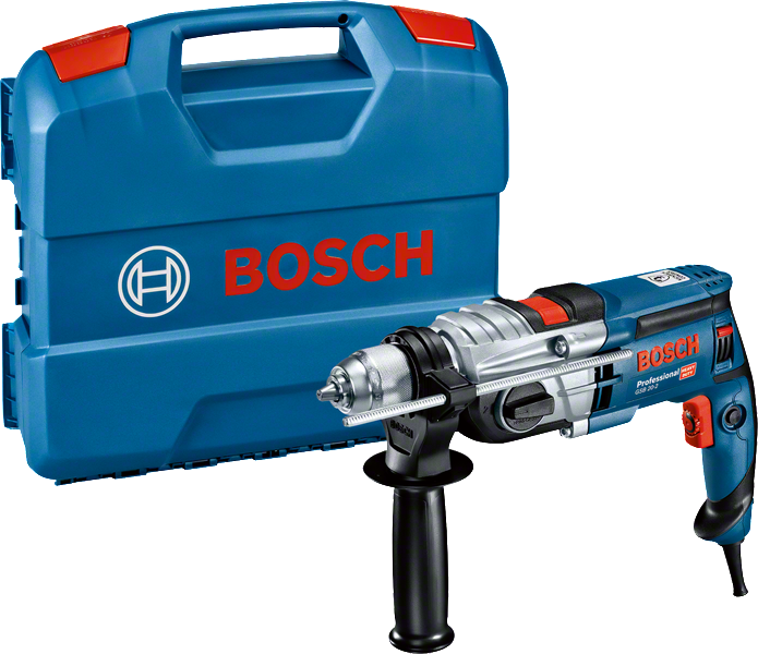 „Bosch GSB 20-2“ smūginis gręžtuvas su dėklu.