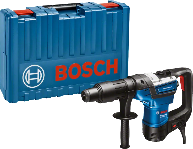 „Bosch GBH 5-40 D“ perforatorius su nešiojimo dėklu.