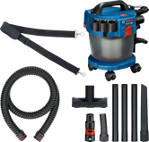 „Bosch GAS 18V-10 L“ belaidis šlapio ir sauso siurbimo dulkių siurblys.