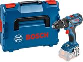 Akumuliatorinis gręžtuvas „ Bosch GSB 18V-28“ su nešiojimo dėklu.