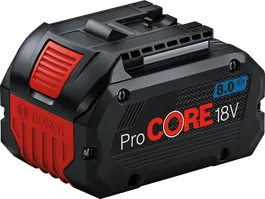 „Bosch ProCORE18V 8.0Ah“ įkraunamas akumuliatorius.
