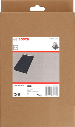 Bosch atliekų maišas 265x125x12 mm.