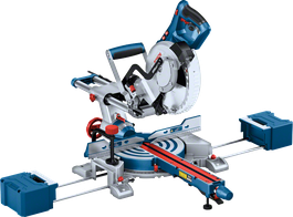 „Bosch GCM 305-216 D“ kampinis pjūklas su slankiojančia bėgele.