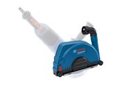 „Bosch GDE 230 FC-T“ dulkių ištraukimo apsauga kampiniams šlifuokliams.