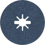 „Bosch PRO R574 X-Lock“ pluošto diskas, 125 mm, G36.
