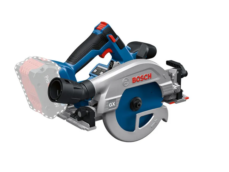 Akumuliatorinis diskinis pjūklas „ Bosch GKS 18V-57-2 GX“.