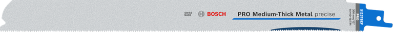 „Bosch PRO Medium-Shick Metal“ tikslus S1237BEF ašmenys.