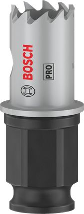 „Bosch PRO“ lakštinio metalo PC Plus skylių pjūklas, 17 mm skersmens.