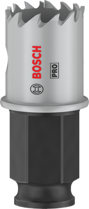 „Bosch PRO“ lakštinio metalo PC Plus skylių pjūklas, 22 mm.