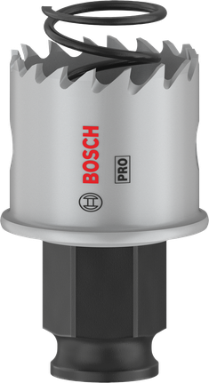 „Bosch PRO“ lakštinio metalo PC Plus skylių pjūklas, 30 mm skersmens.