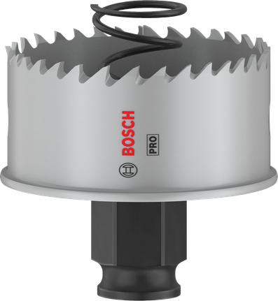 „Bosch PRO“ lakštinio metalo PC Plus skylių pjūklas, 54 mm skersmens.