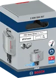 „Bosch 57 mm PRO“ lakštinio metalo skylių pjūklas.