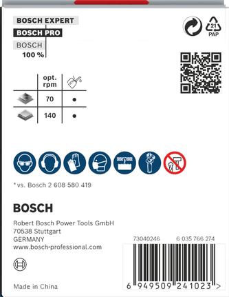 Bosch 60 mm PRO lakštinio metalo PC Plus skylių pjūklas.