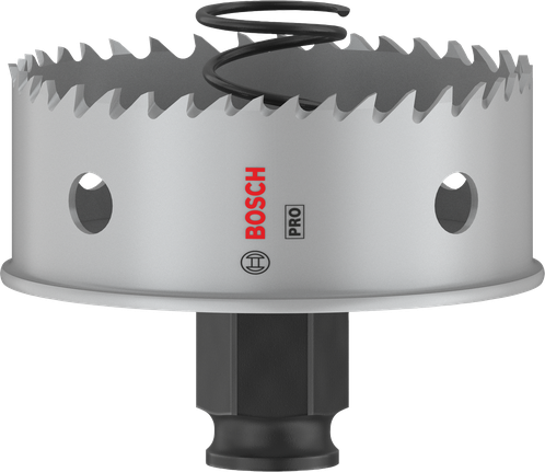 „Bosch PRO“ lakštinio metalo PC Plus skylių pjūklas, 67 mm skersmens.