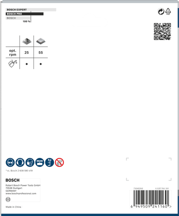 Bosch 152 mm PRO lakštinio metalo PC Plus skylių pjūklas.