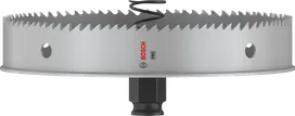 „Bosch PRO“ lakštinio metalo PC Plus skylių pjūklas, 152 mm skersmens.