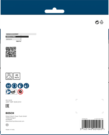 Bosch PRO metalo šlifavimo diskas 150 x 20 x 20 mm G60.