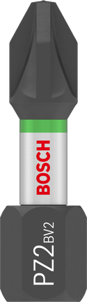 „Bosch PRO Pozidriv“ smūginis antgalis PZ2 25 mm.
