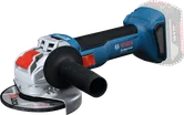„Bosch GWX 18V-8“ akumuliatorinis kampinis šlifuoklis su „XLOCK“.